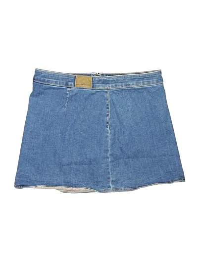 Pre-owned American Eagle Outfitters Denim Skirt In Blue
