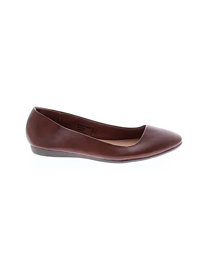 Pre-owned American Eagle Outfitters Flats In Brown