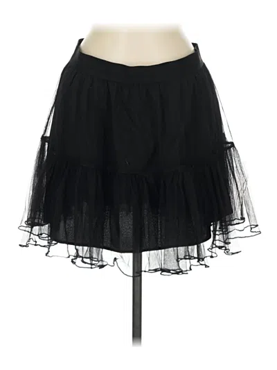 Pre-owned American Eagle Outfitters Formal Skirt In Black