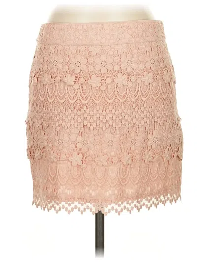 Pre-owned American Eagle Outfitters Formal Skirt In Pink