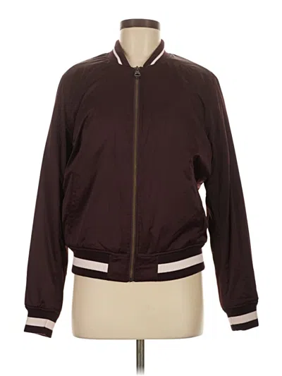 Pre-owned American Eagle Outfitters Jacket In Burgundy