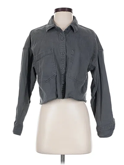 Pre-owned American Eagle Outfitters Jacket In Gray