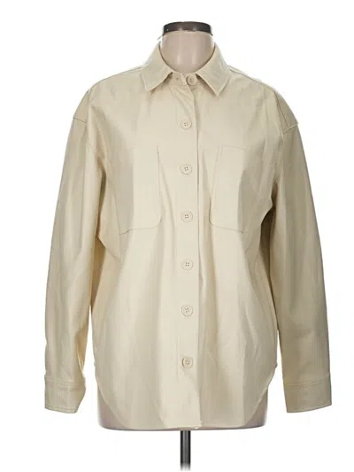 Pre-owned American Eagle Outfitters Jacket In Ivory