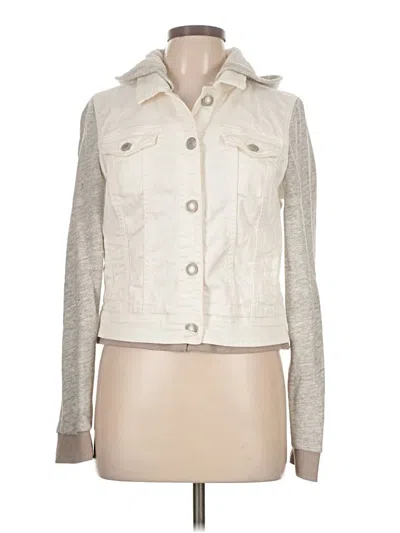 Pre-owned American Eagle Outfitters Jacket In Ivory