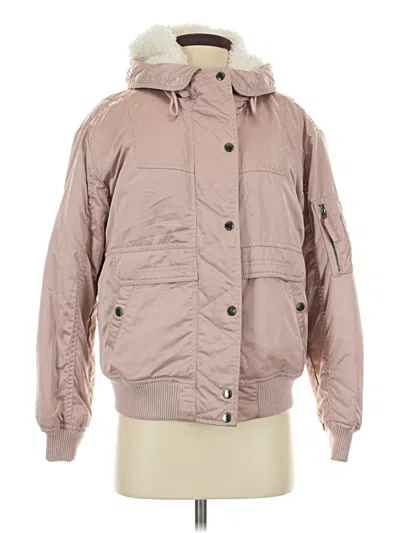 Pre-owned American Eagle Outfitters Jacket In Tan