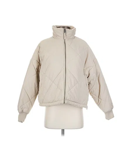 Pre-owned American Eagle Outfitters Jacket In Tan