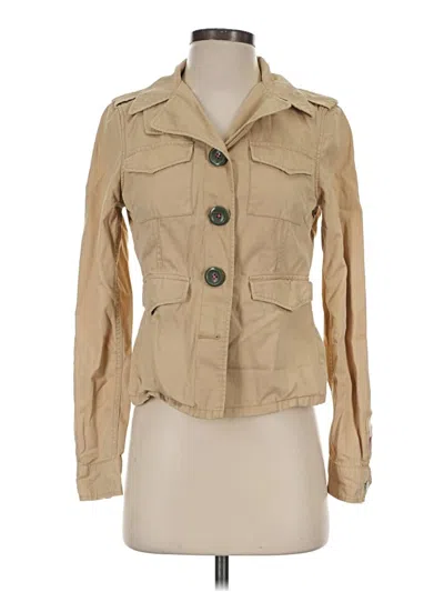 Pre-owned American Eagle Outfitters Jacket In Tan