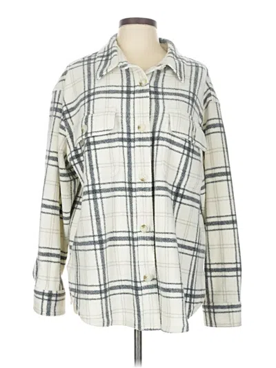 Pre-owned American Eagle Outfitters Jacket In White