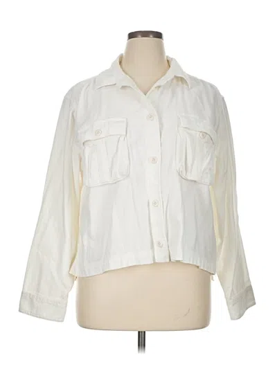 Pre-owned American Eagle Outfitters Jacket In White