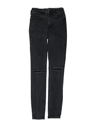 Pre-owned American Eagle Outfitters Jeans In Black