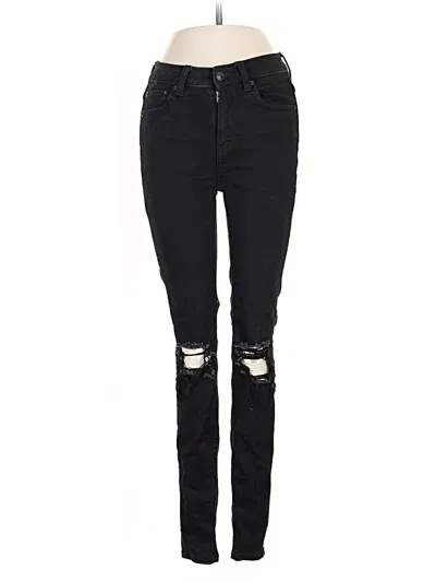 Pre-owned American Eagle Outfitters Jeans In Black