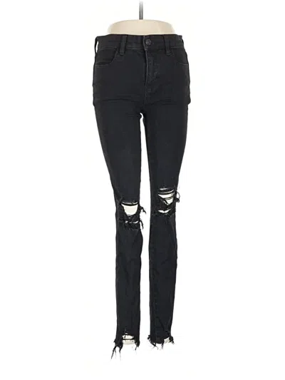 Pre-owned American Eagle Outfitters Jeans In Black