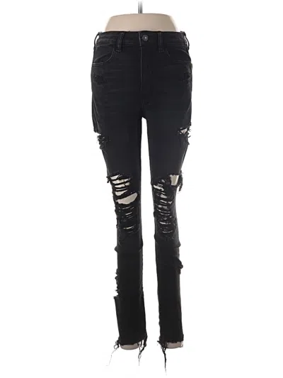 Pre-owned American Eagle Outfitters Jeans In Black