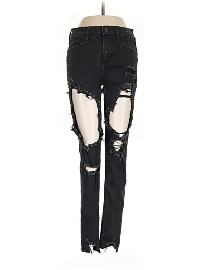 Pre-owned American Eagle Outfitters Jeans In Black