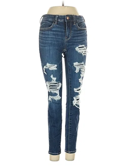 Pre-owned American Eagle Outfitters Jeans In Blue