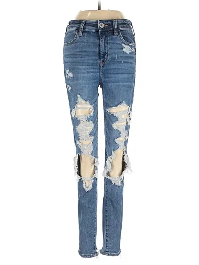 Pre-owned American Eagle Outfitters Jeans In Blue