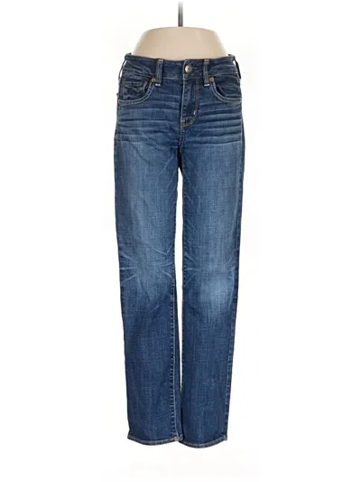 Pre-owned American Eagle Outfitters Jeans In Blue