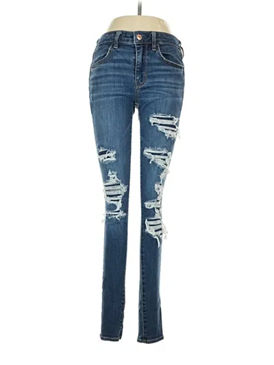 Pre-owned American Eagle Outfitters Jeans In Blue