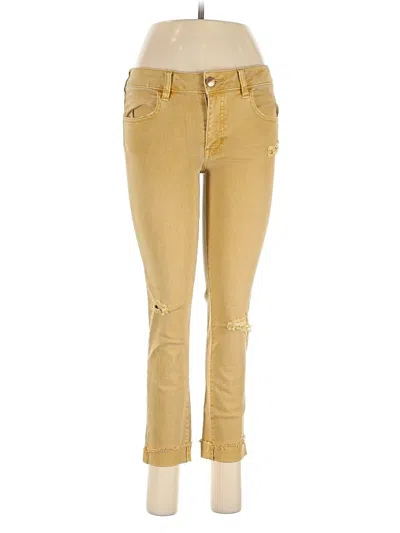 Pre-owned American Eagle Outfitters Jeans In Gold