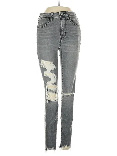 Pre-owned American Eagle Outfitters Jeans In Gray