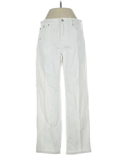 Pre-owned American Eagle Outfitters Jeans In Ivory