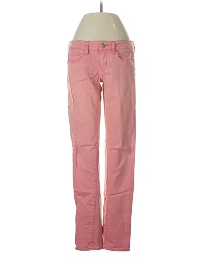 Pre-owned American Eagle Outfitters Jeans In Pink