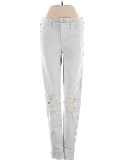 Pre-owned American Eagle Outfitters Jeans In Silver