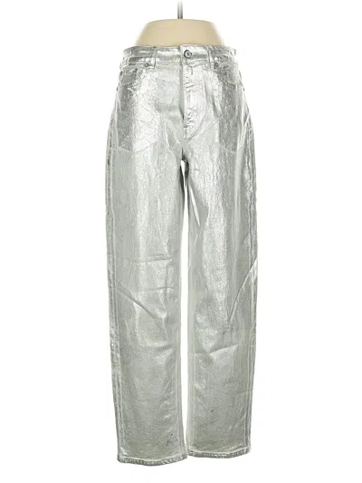 Pre-owned American Eagle Outfitters Jeans In Silver