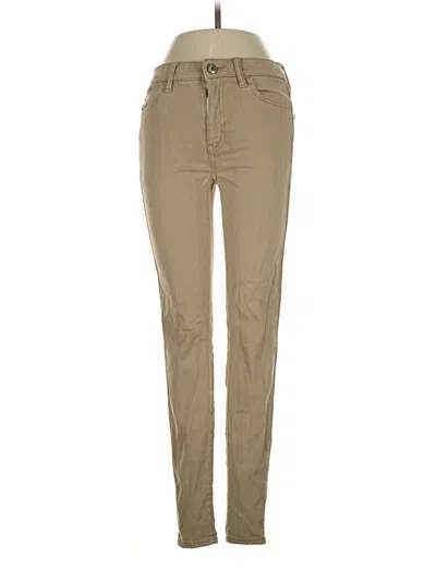 Pre-owned American Eagle Outfitters Jeans In Tan