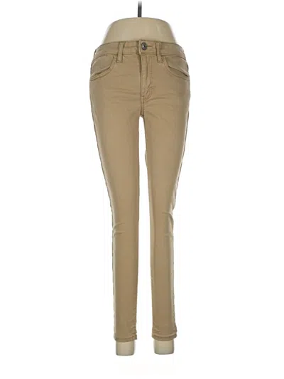 Pre-owned American Eagle Outfitters Jeans In Tan