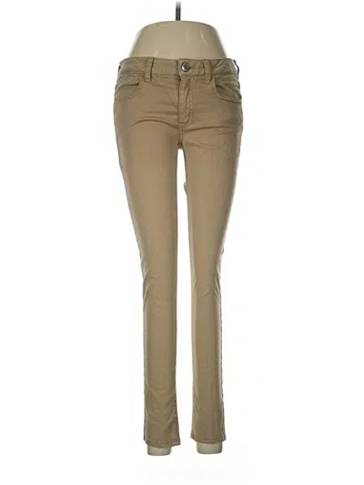 Pre-owned American Eagle Outfitters Jeans In Tan