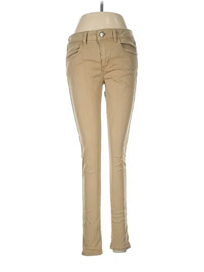 Pre-owned American Eagle Outfitters Jeans In Tan