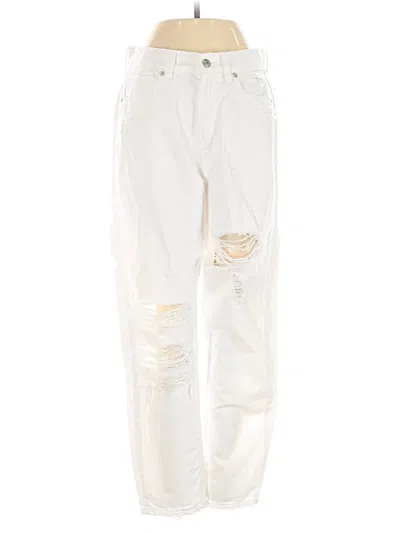 Pre-owned American Eagle Outfitters Jeans In White
