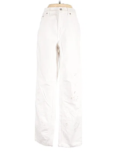Pre-owned American Eagle Outfitters Jeans In White