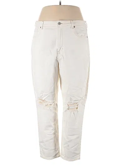 Pre-owned American Eagle Outfitters Jeans In White