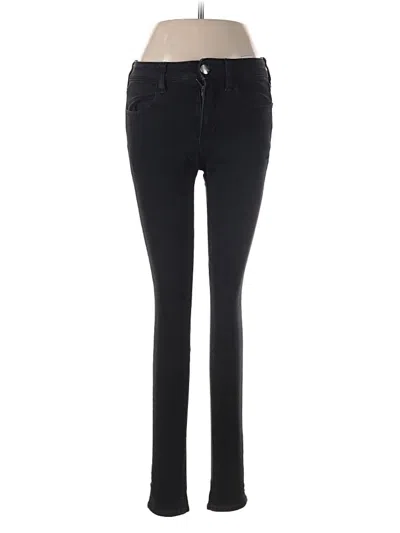 Pre-owned American Eagle Outfitters Jeggings In Black