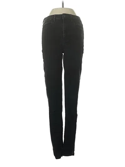Pre-owned American Eagle Outfitters Jeggings In Black