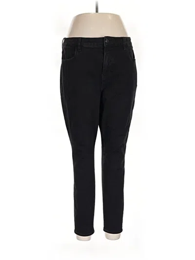 Pre-owned American Eagle Outfitters Jeggings In Black