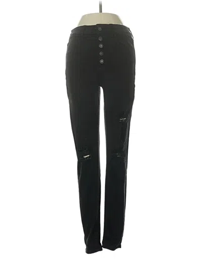 Pre-owned American Eagle Outfitters Jeggings In Black