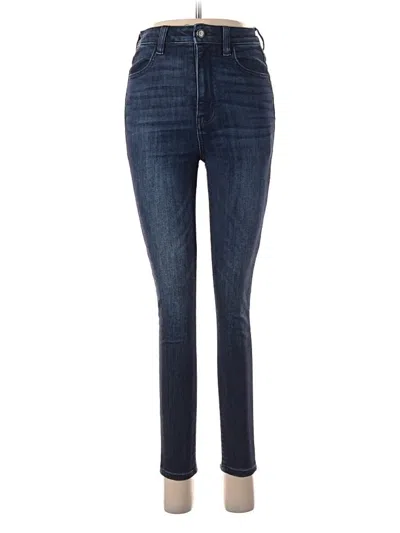 Pre-owned American Eagle Outfitters Jeggings In Blue