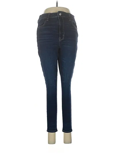 Pre-owned American Eagle Outfitters Jeggings In Blue