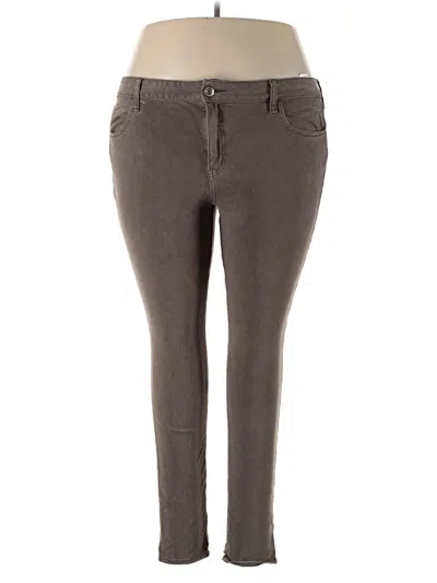 Pre-owned American Eagle Outfitters Jeggings In Brown