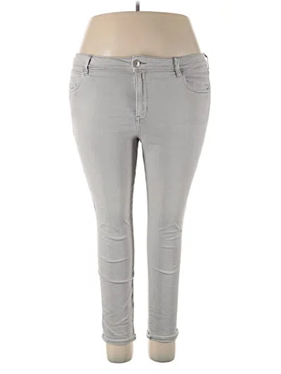 Pre-owned American Eagle Outfitters Jeggings In Gray