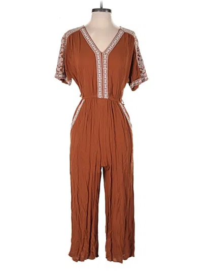 Pre-owned American Eagle Outfitters Jumpsuit In Brown