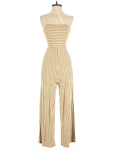 Pre-owned American Eagle Outfitters Jumpsuit In Gold