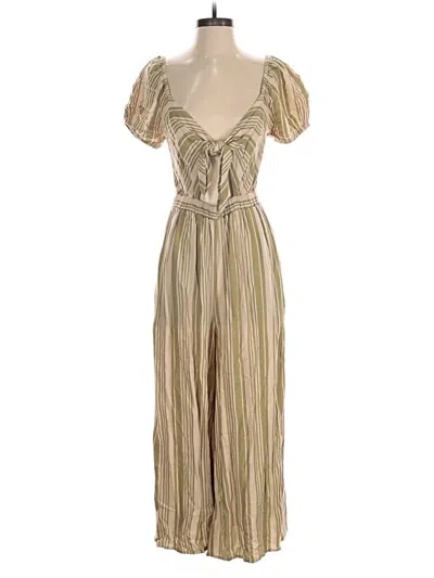 American Eagle Outfitters Jumpsuit In Gold