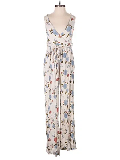 Pre-owned American Eagle Outfitters Jumpsuit In Ivory