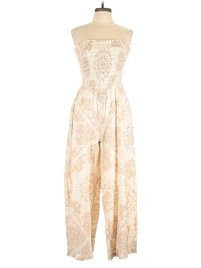 Pre-owned American Eagle Outfitters Jumpsuit In Ivory