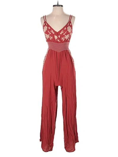 Pre-owned American Eagle Outfitters Jumpsuit In Red