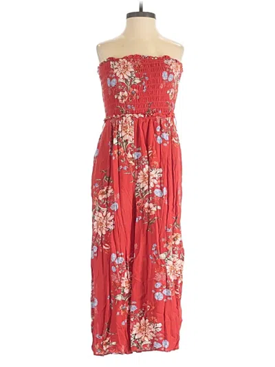 Pre-owned American Eagle Outfitters Jumpsuit In Red